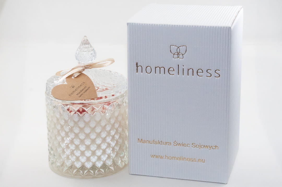 Świeca sojowa magnolia bursztyn